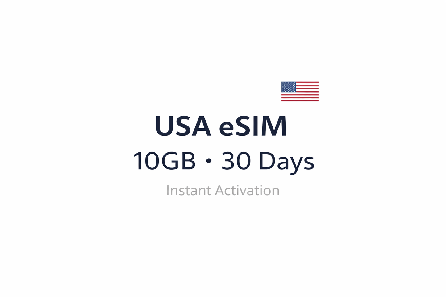 USA eSIM – 10GB – 30 Days